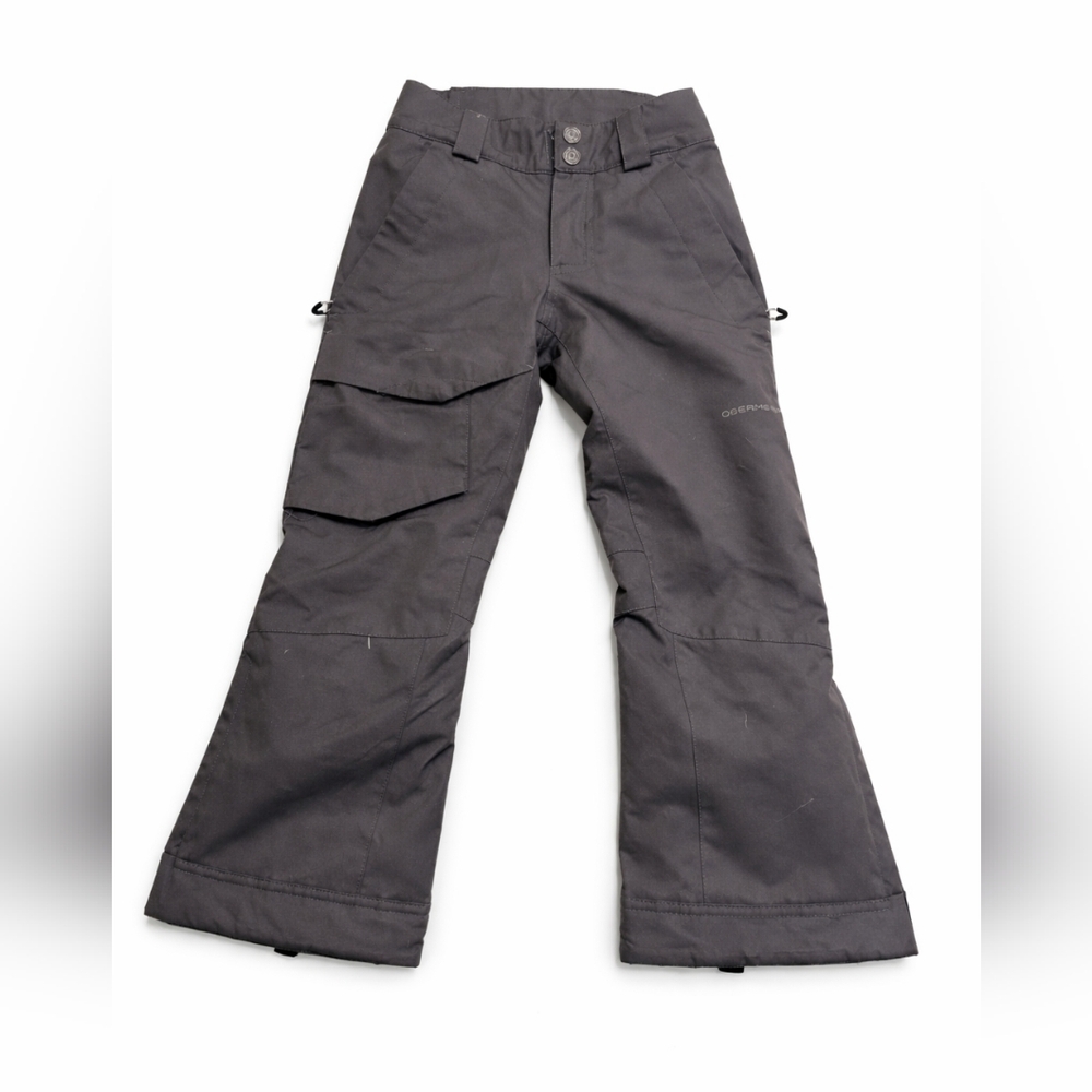 Obermeyer Teen XS (6-7) Waterproof Insulated Ski Snow Pants Charcoal Grey